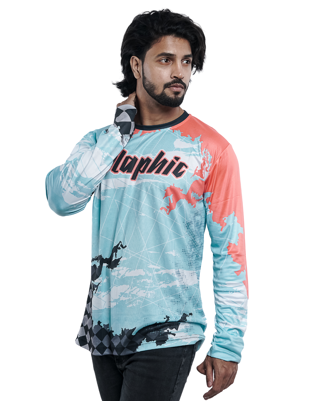 Claphic Wanderer : Unisex Motocross Jersey